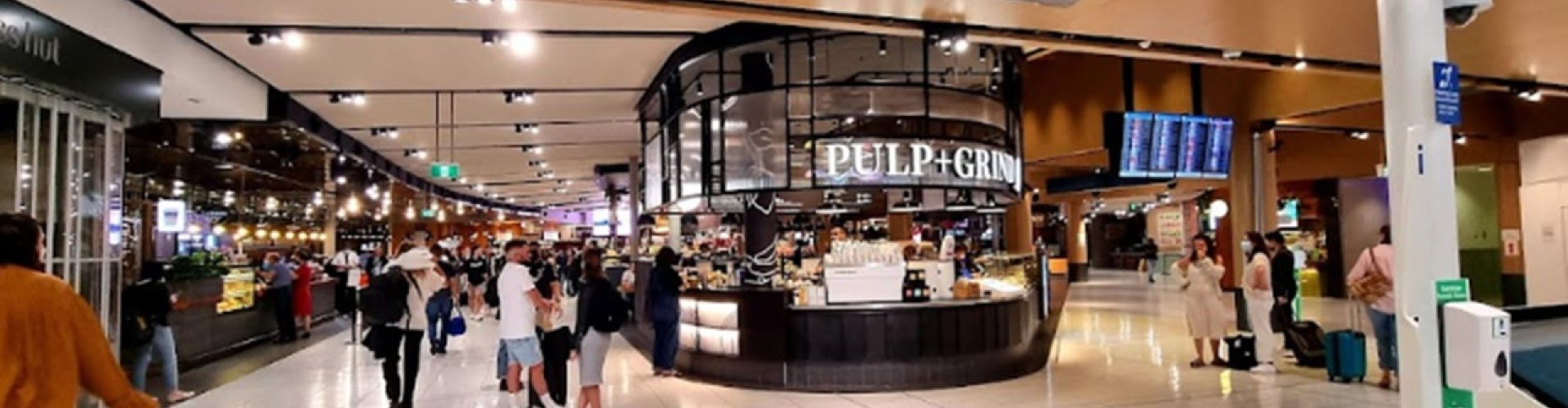 Sunset view near Kingsford Smith Airport hotel