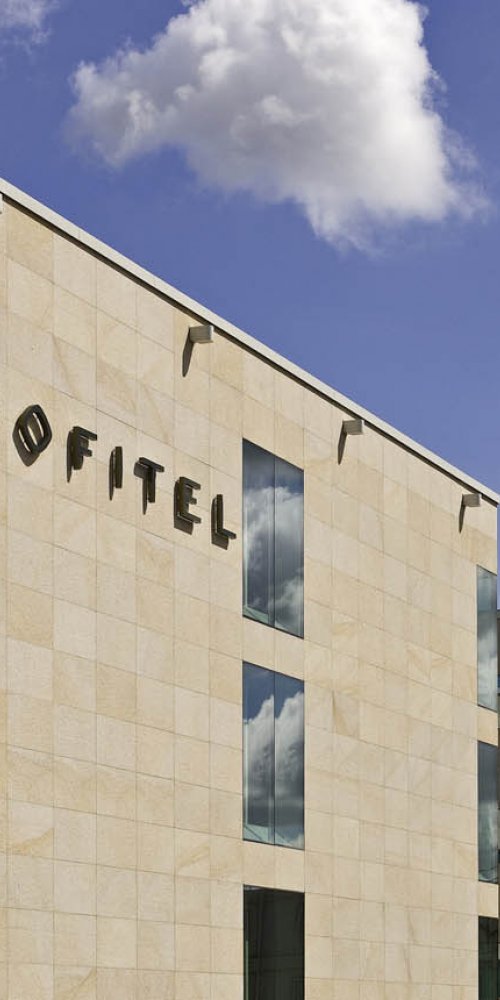 Hotel shuttle bus at Heathrow Airport