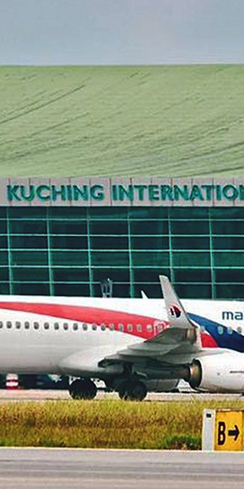 Transport options near Kuching Airport
