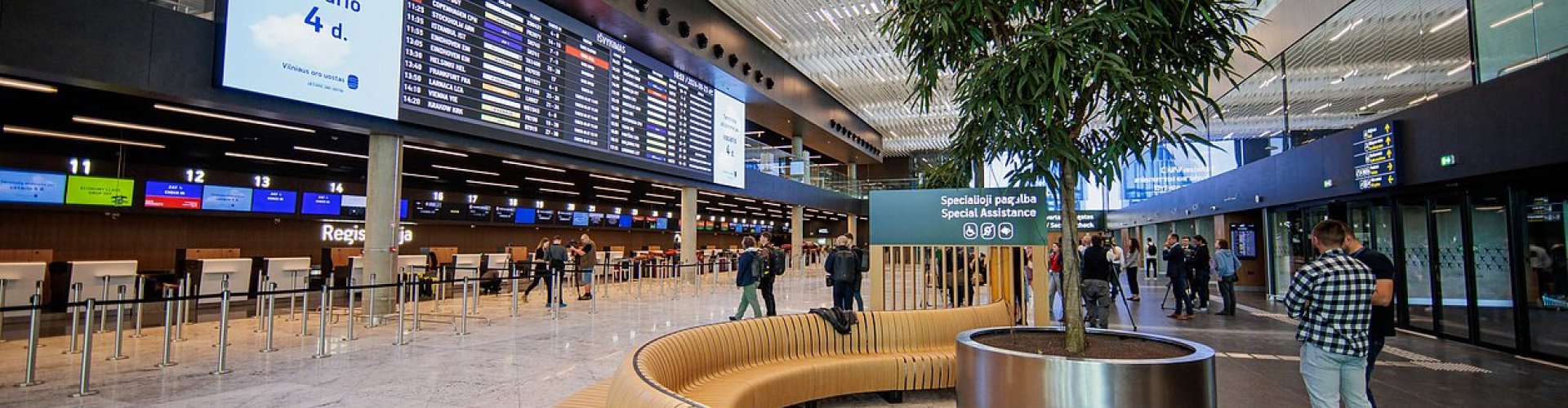 Vilnius Airport surrounding accommodation landscape