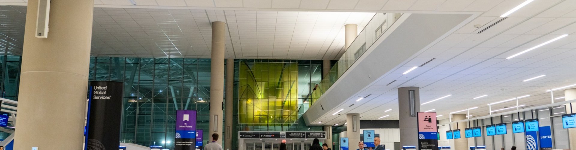 Sunset view near George Bush Intercontinental Airport, TX, US