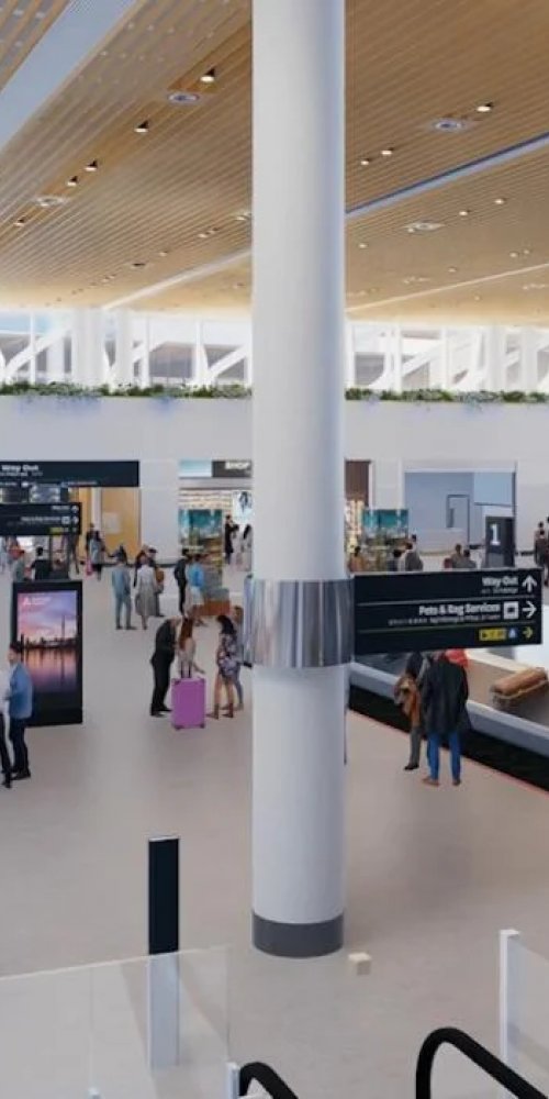 Hotel shuttle at Auckland Airport