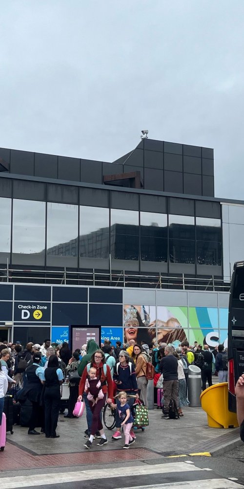 Hotel shuttle at Birmingham Airport