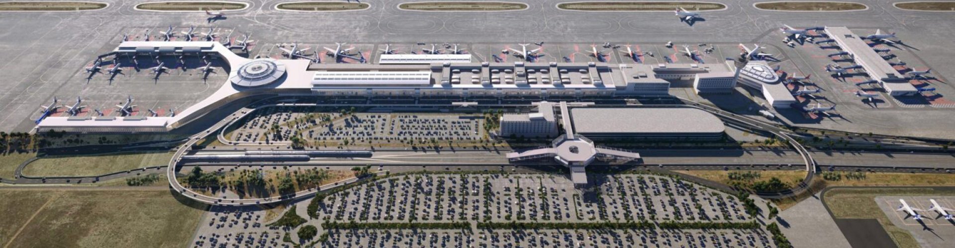 Shuttle bus at Athens Airport