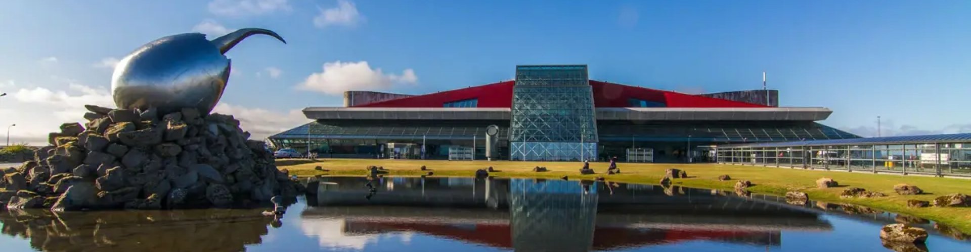 Scenic view near Keflavik Airport, IS hotel zone